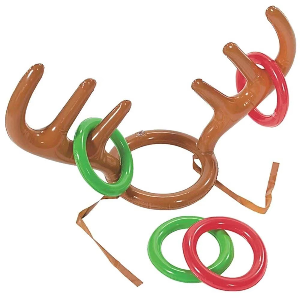 1bag Inflatable Reindeer Antle - Party Games Easter For Family recension och pris