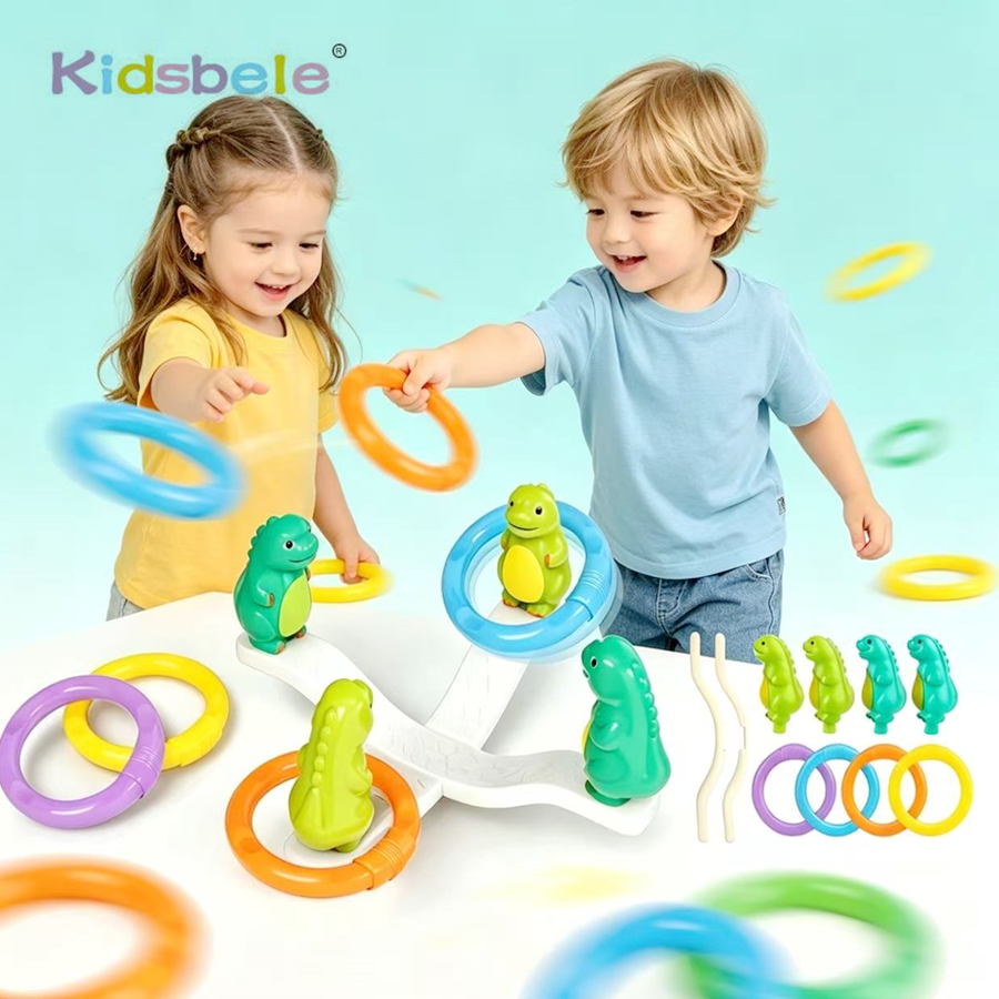Fun Dinosaur Ring Toss Game fo - Party Games Kids Outdoor recension och pris