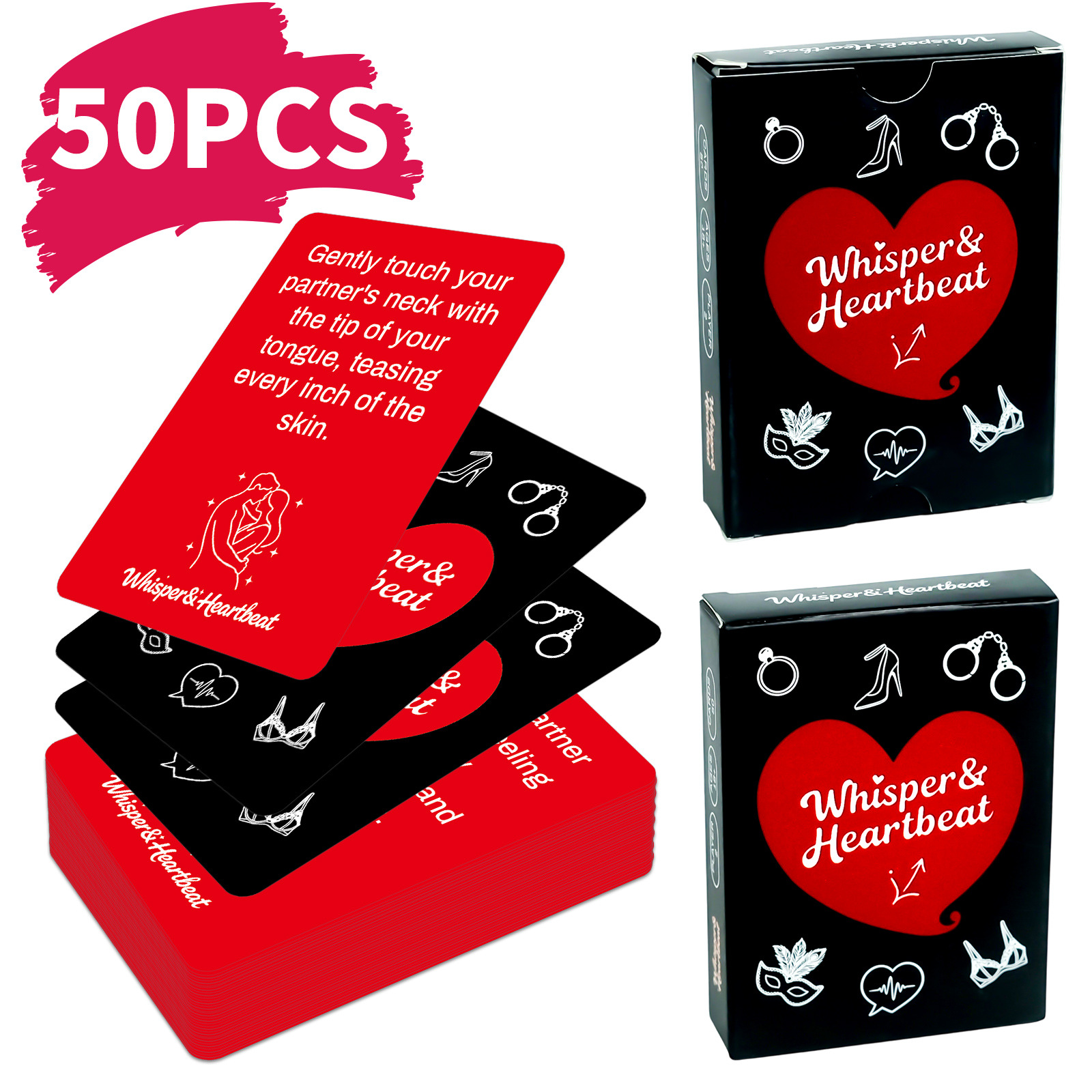 50PCS Card Couples Drinking Ga - Party Games App recension och pris