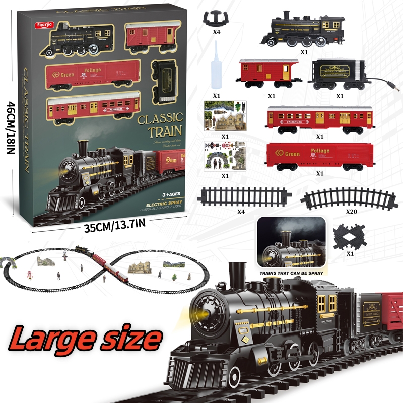 Kids Electric Steam Train Toy  - Party Games In Steam recension och pris