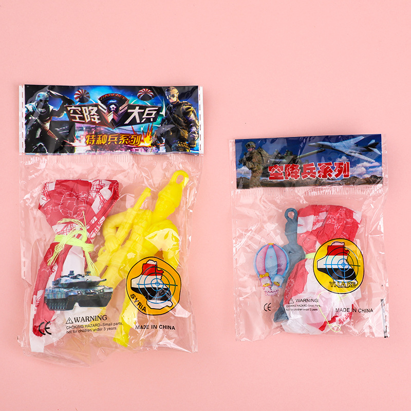 10pcs Plastic Ejecting Parachu - Party Games Kids Outdoor recension och pris