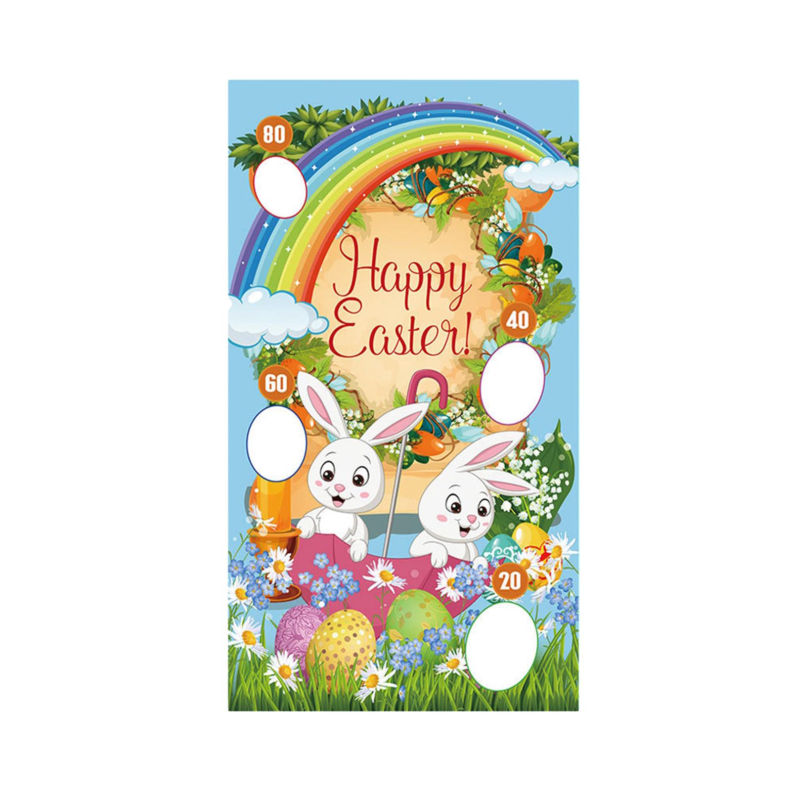 Toss Game Banner Party Decorat - Party Games Easter For Family recension och pris