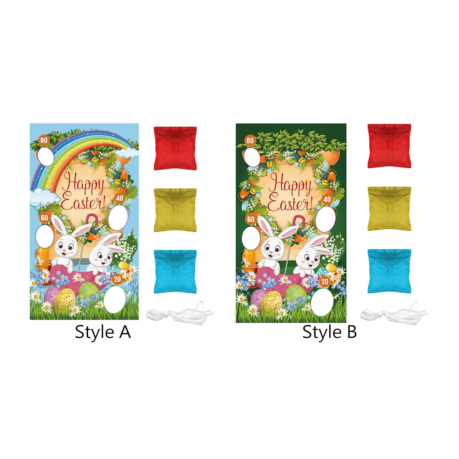 Toss Game Banner Party Decorat - Party Games Easter For Family recension och pris