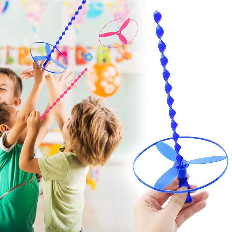 Kids Flying Spiral Top Toy, Pu - Party Games Kids Outdoor recension och pris