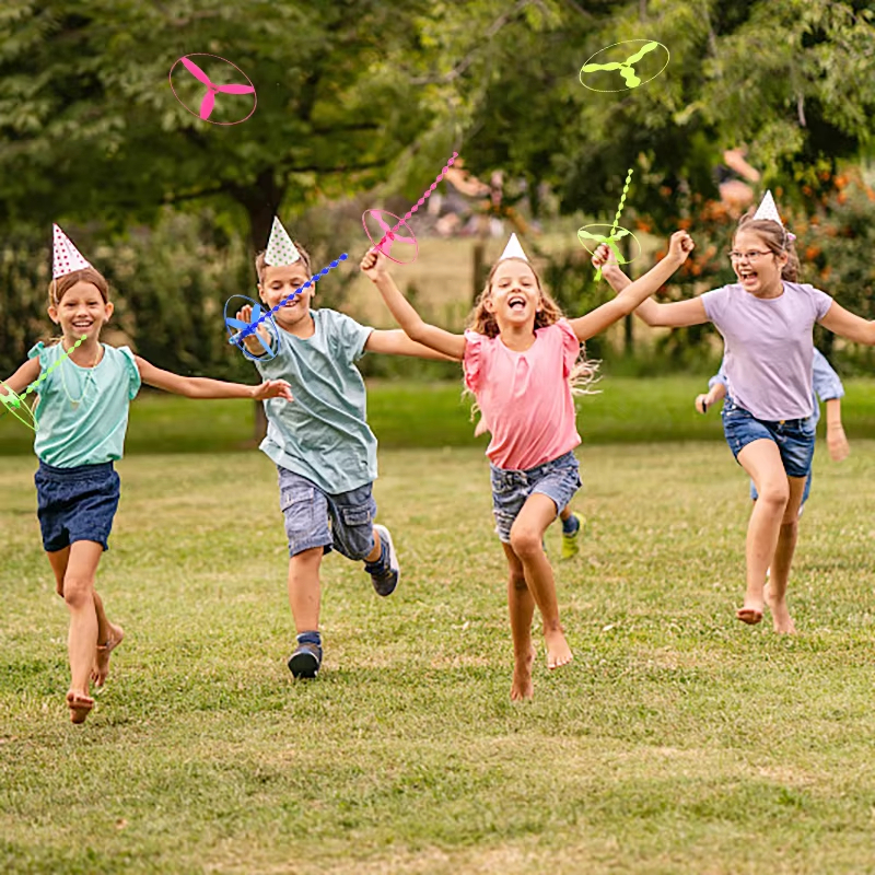 Kids Flying Spiral Top Toy, Pu - Party Games Kids Outdoor recension och pris