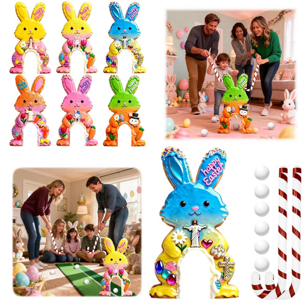 Family Golf Game Easter Bunny  - Party Games Easter For Family recension och pris