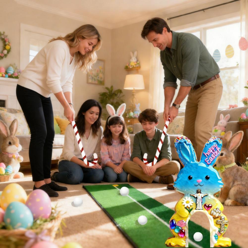 Family Golf Game Easter Bunny  - Party Games Easter For Family recension och pris