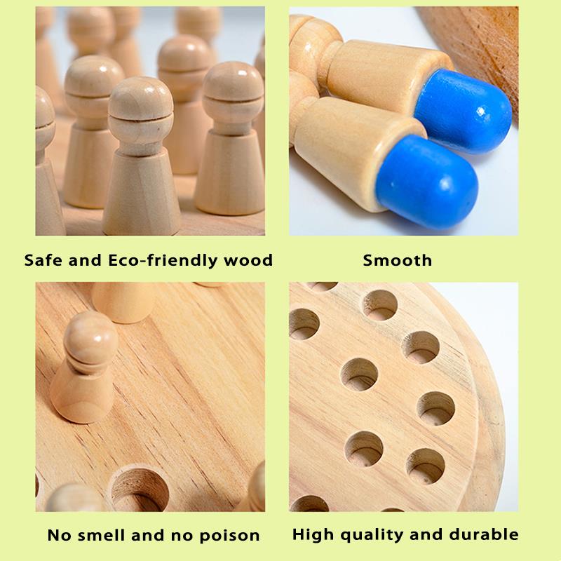 Wooden Puzzle Toys  Montessori - Party Games Quiz recension och pris