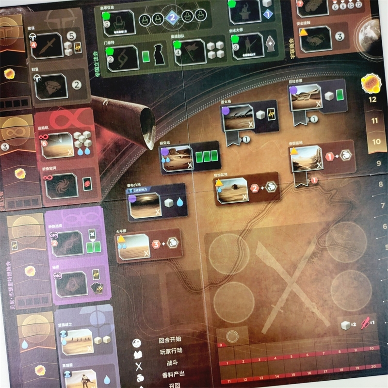 Dune Empire War Board Game Com - Party Games Console recension och pris