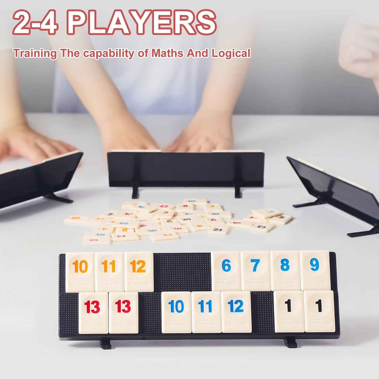 Rummy Cube Game with 4 Racks,R - Party Games In Steam recension och pris