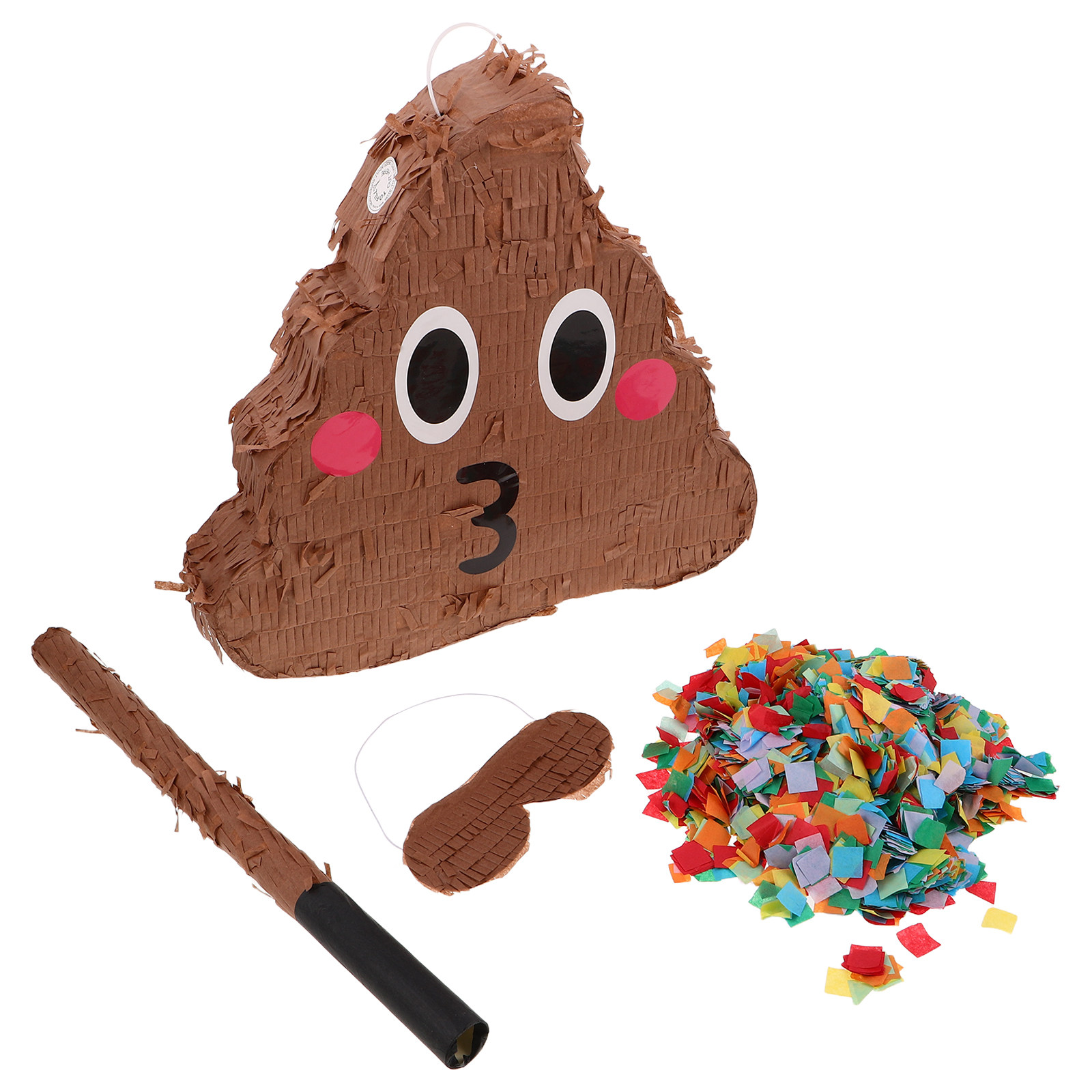 1Set Poop Themed Pinata Set fo - Party Games Indoor recension och pris