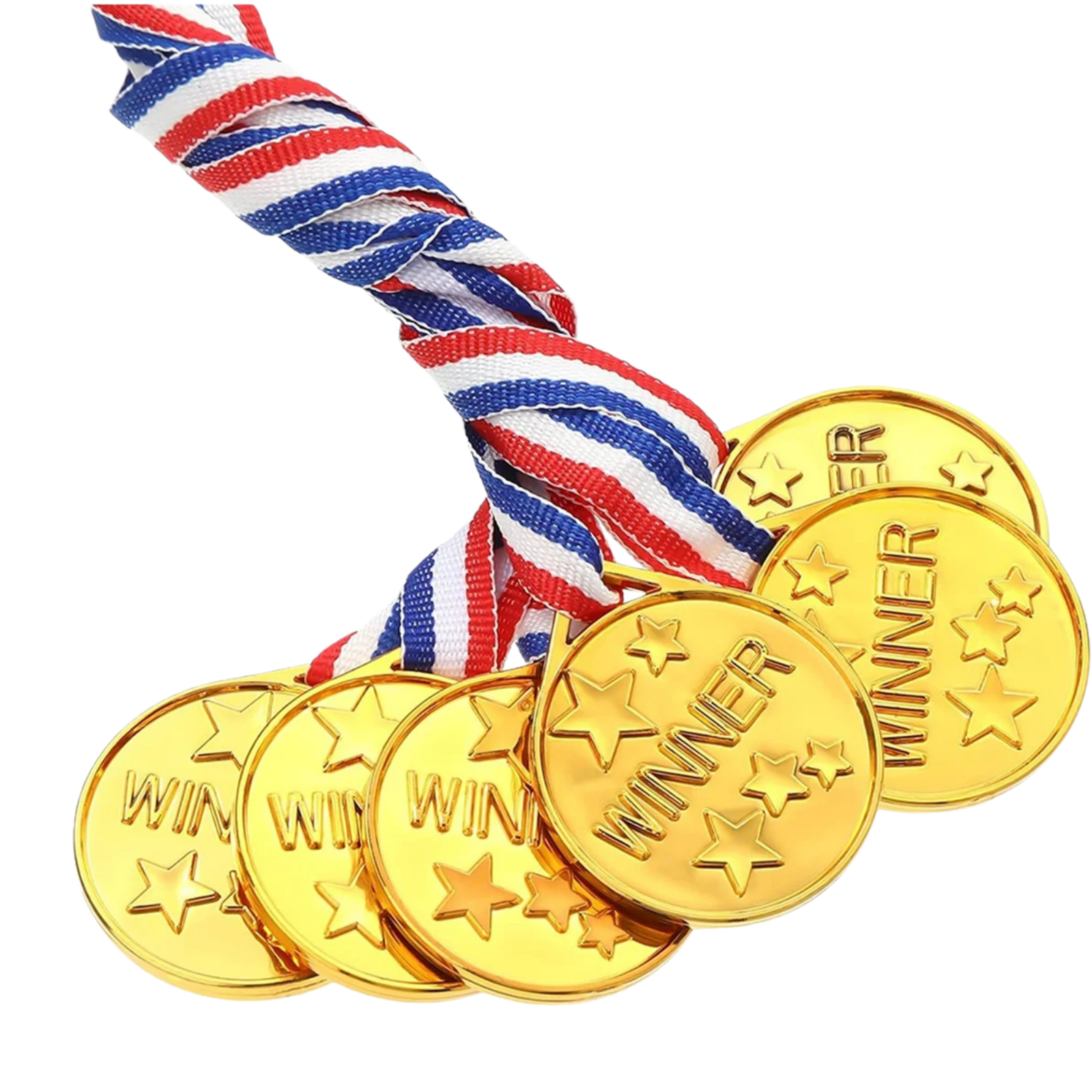 30Pcs Plastic Gold Winners Med - Party Games Easter recension och pris