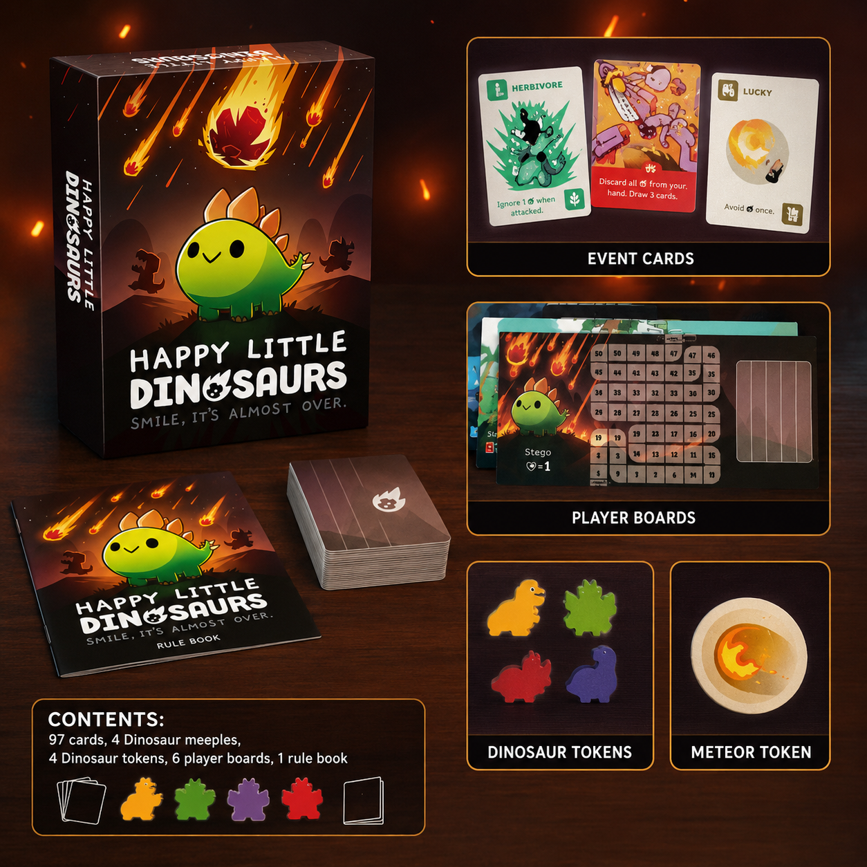 Happy Little Dinosaurs Cute Su - Party Games Quiz recension och pris