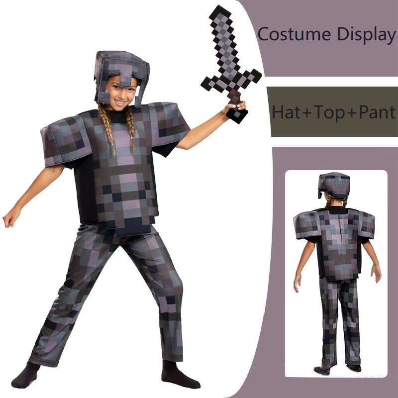 NEW Kids Cosplay Diamond Armor - Party Games Quiz recension och pris