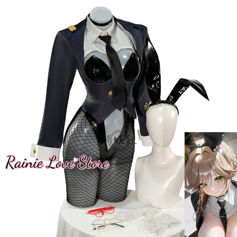 Game Nikke Ade Cosplay Costume - Party Games Bunny recension och pris